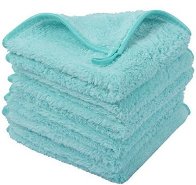 Khăn lau tay microfiber, siêu bền, siêu mềm mịn